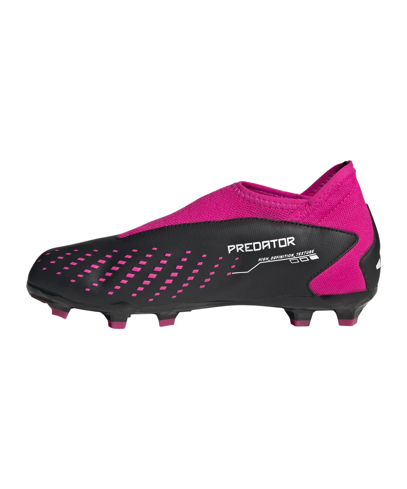 adidas Predator Accuracy.3 LL FG Own Your Football Kids Schwarz Weiss Pink