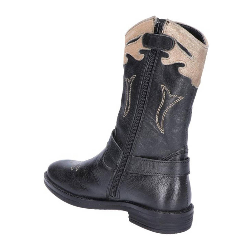 Kipling Fendy Aleren cowboylaarzen zwart