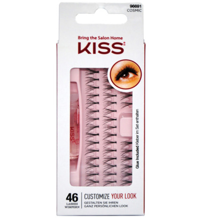 Kiss Kunstwimpers natural cosmic (46 stuks)