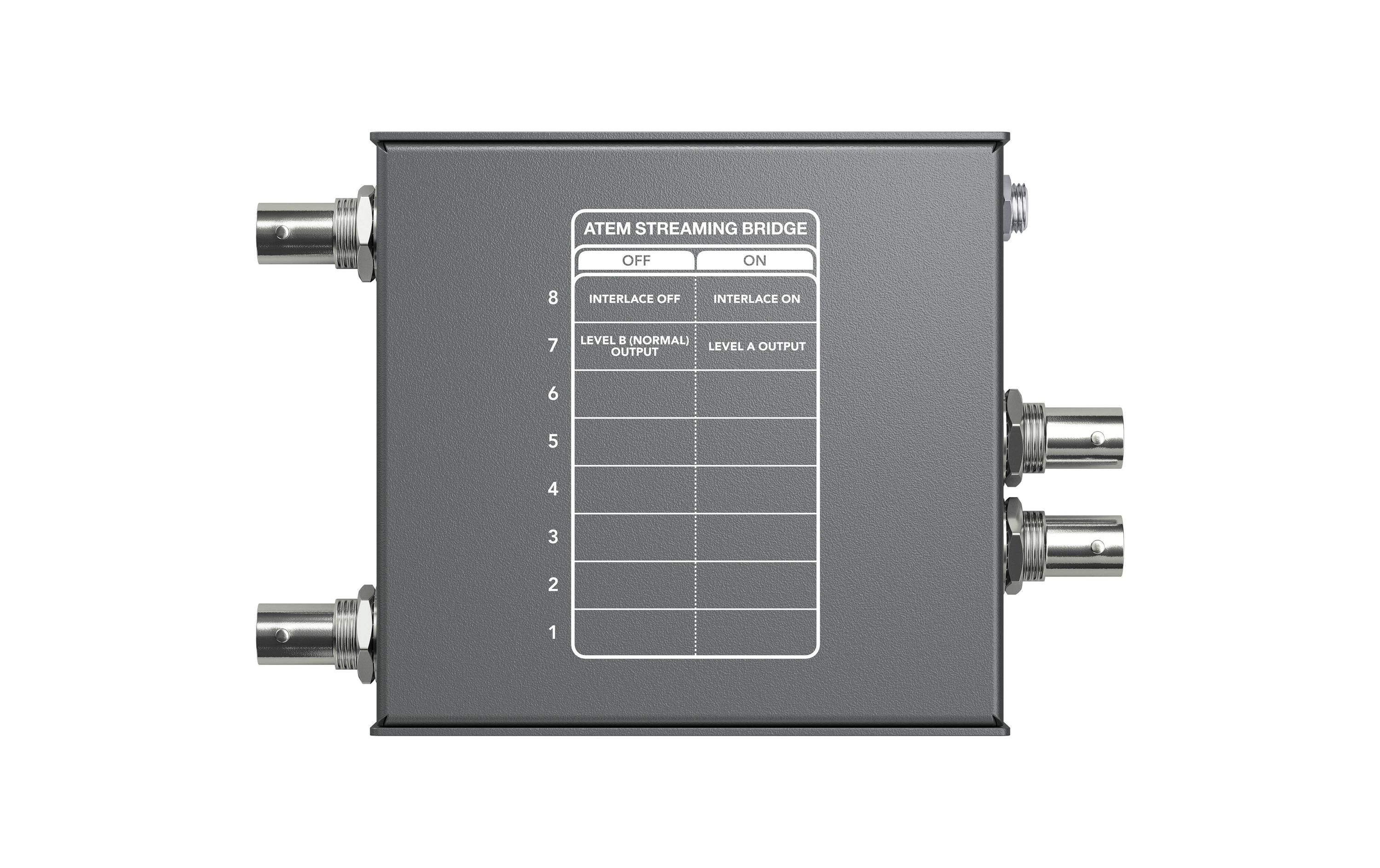 Konverter ATEM Streaming Bridge<br>Videokonverter konvertiert Daten aus entfernten Standorten