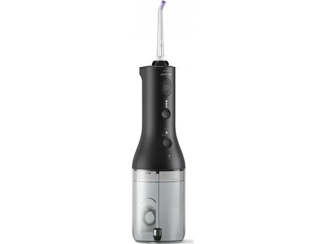 Philips Sonicare Power Flosser 3000 HX3826 - Mundskylning - trådløs - sort