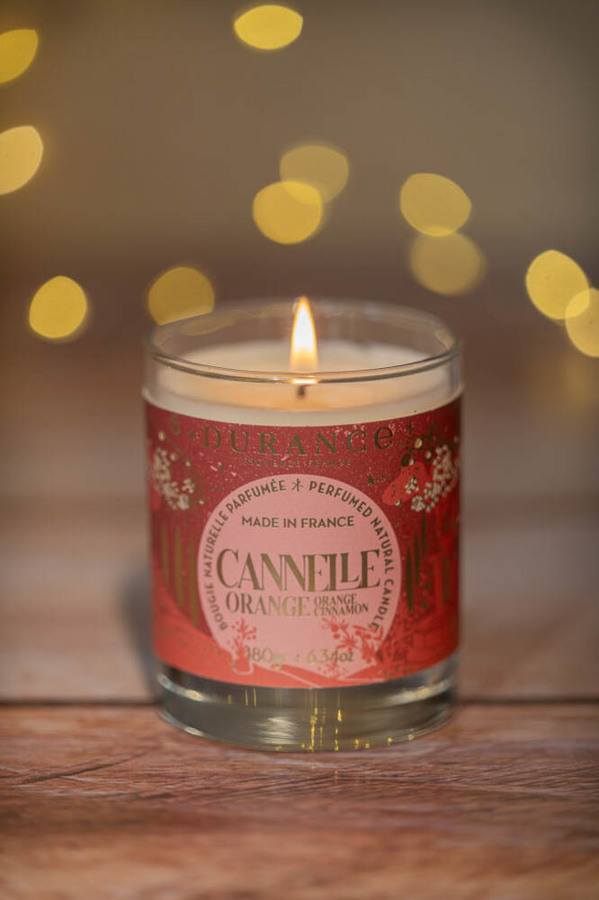 Durance Perfumed Candle Orange Cinnamon 180g
