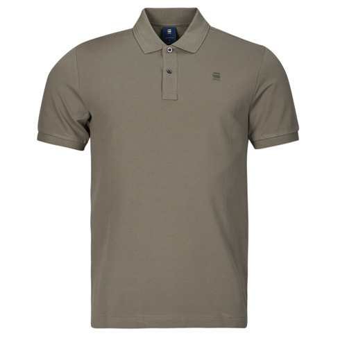 G-Star Raw - DUNDA SLIM POLO SS - BROWN