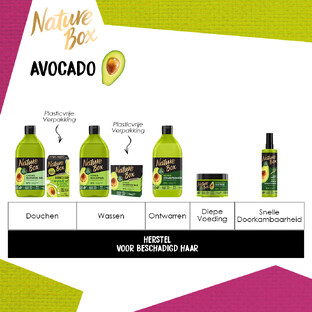 Nature Box Avocado Shampoo 385ML