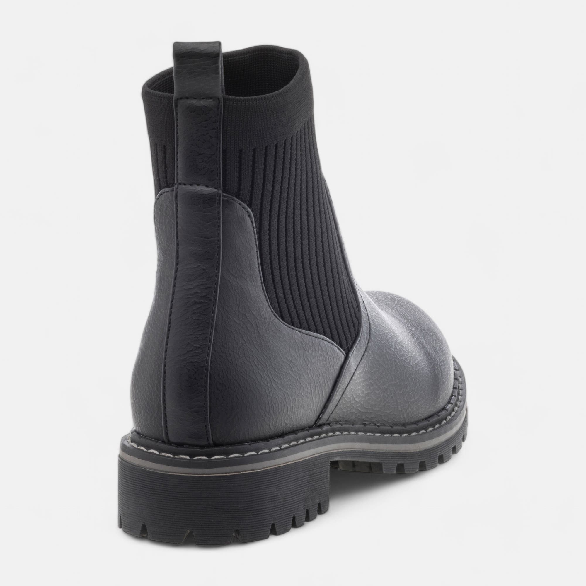 Boots chelsea Femme noir