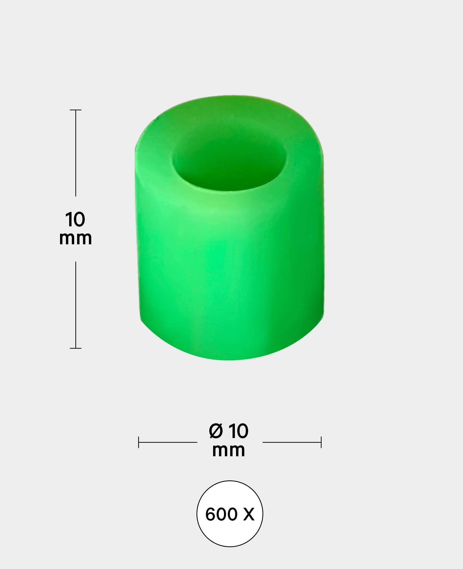 (600er Set) XL Bügelperlen DIY Steckperlen - Pastell