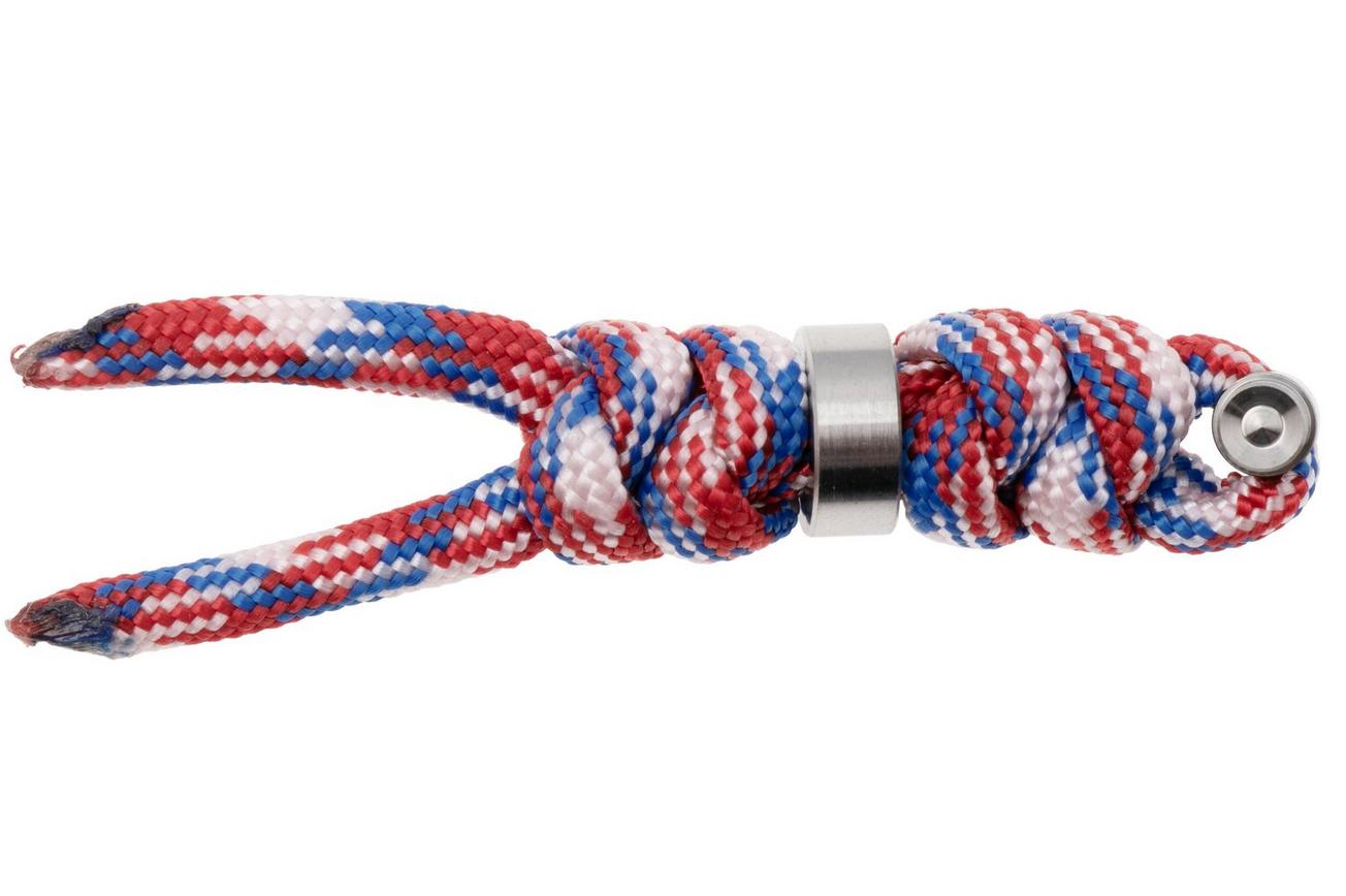 Chris Reeve Small Sebenza Lanyard with bead liberty/silver S31-7041