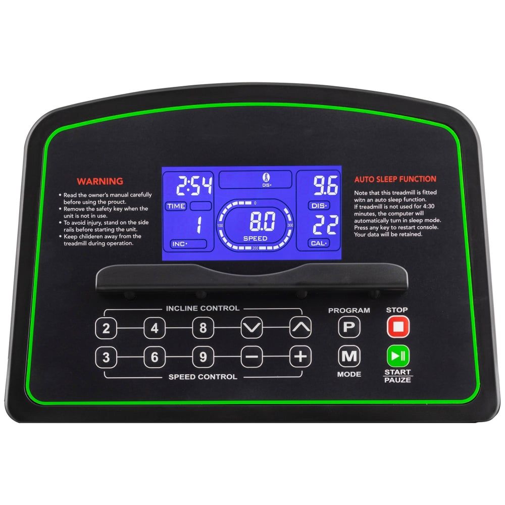 Sport-Knight® Laufband Plus mit LCD-Monitor - 41 Programme, 10 Neigungswinkel, bis 16 km/h