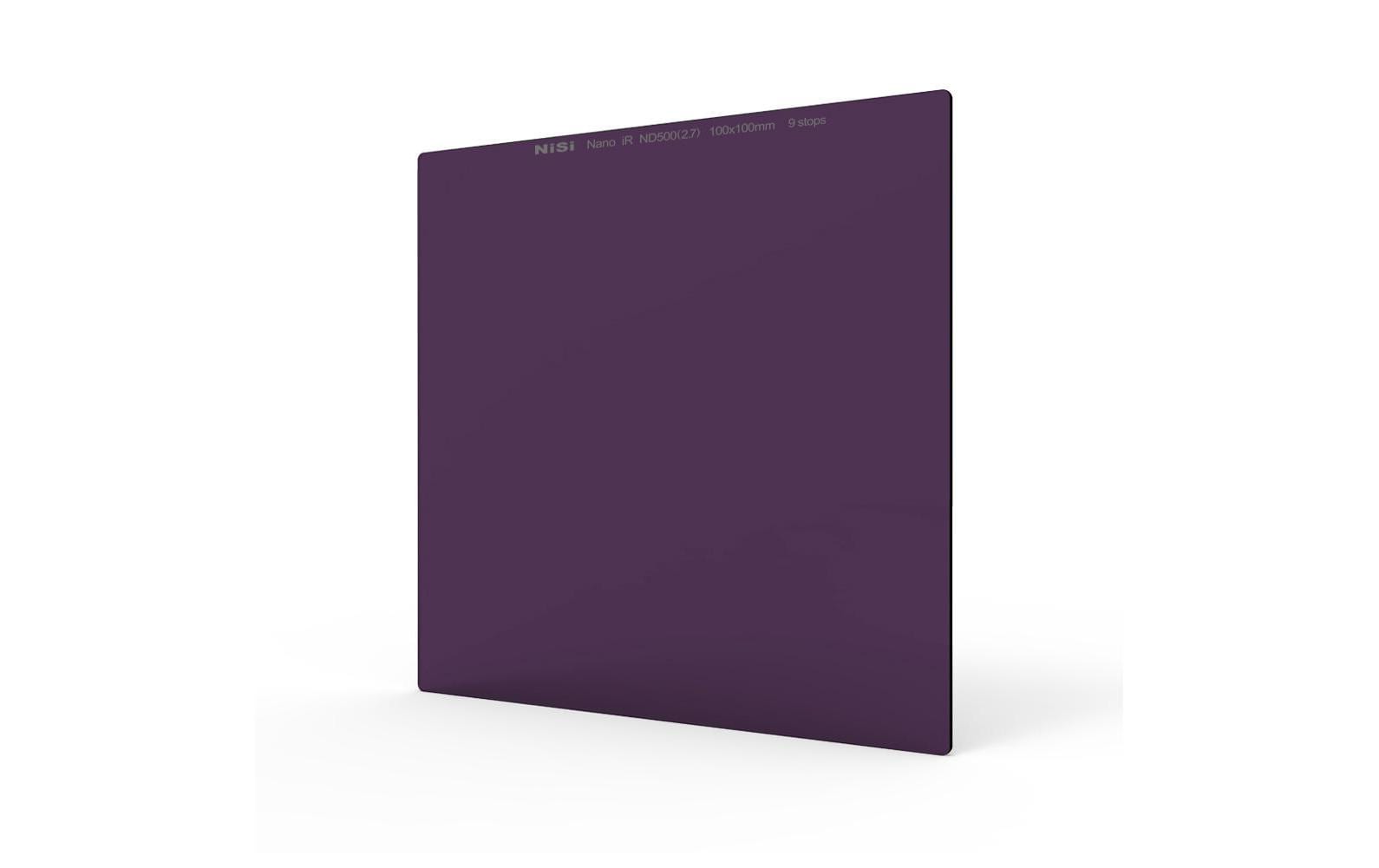 Graufilter IR ND500 100 x 100 mm<br>ND500-Filter