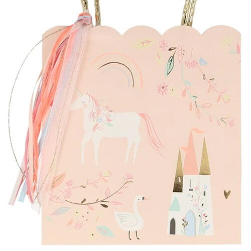 Meri meri feesttasjes prinses - 8st