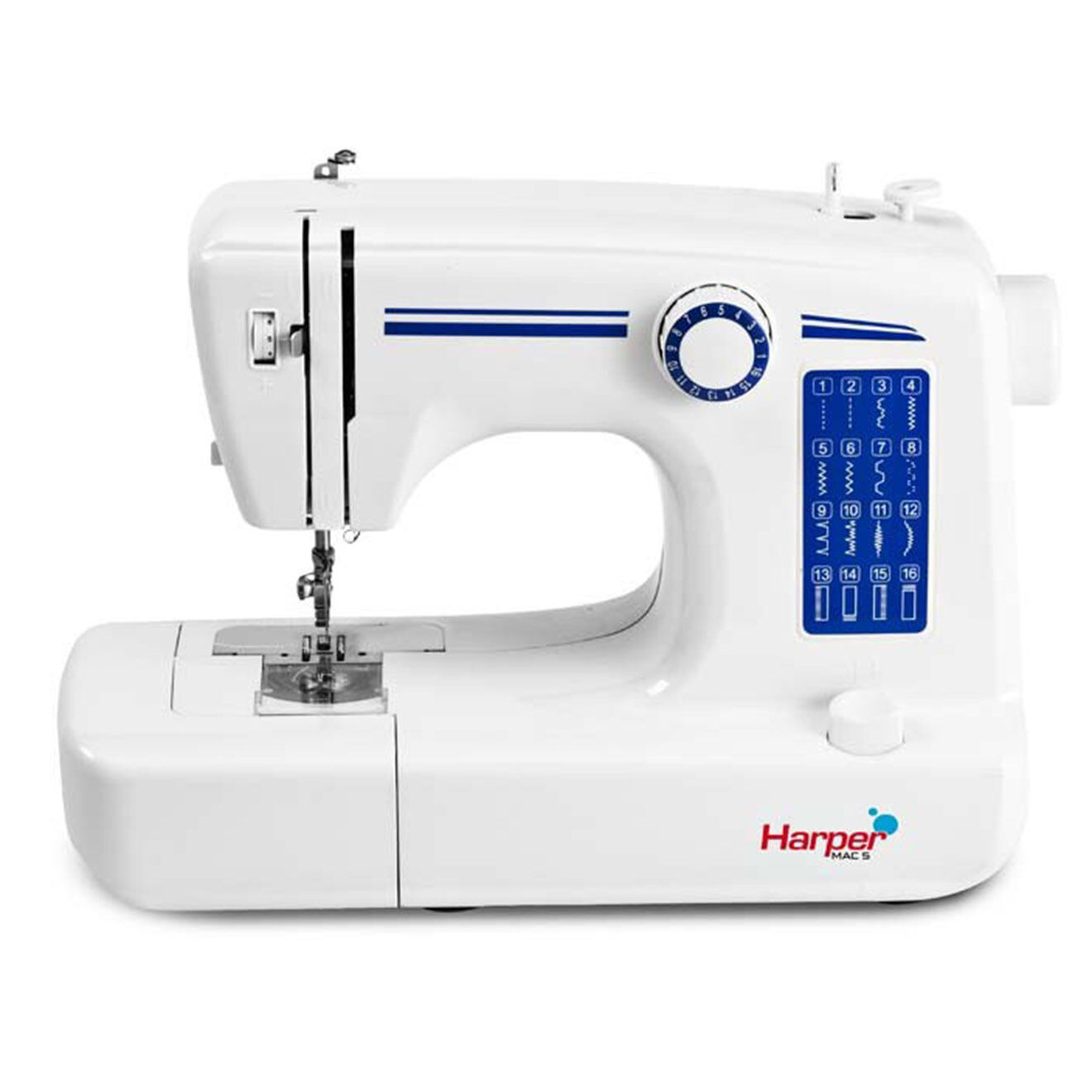 Harper Machine à coudre blanc/violet