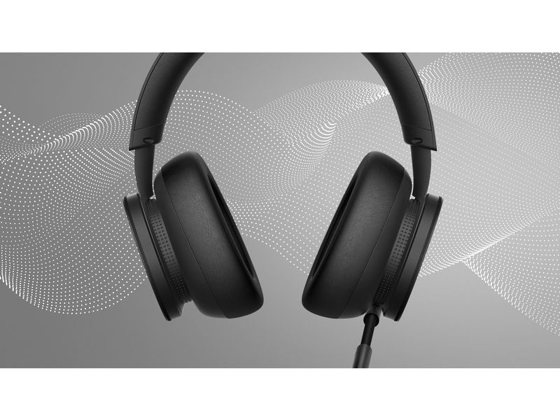 Microsoft Kabelloses Headset Schwarz Kabellose Gaming-Kopfhörer