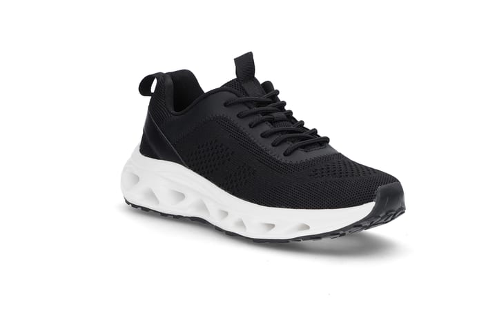 Sporty sneakers på trendy såle