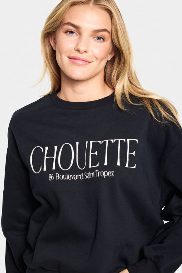 Saint Tropez InezSZ Sweatshirt Black
