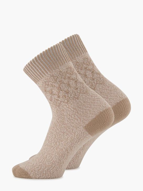 Skechers 2 Pack Socken beige