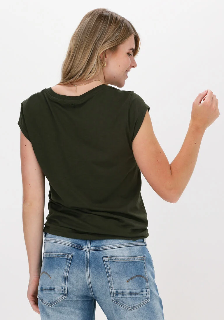 CC HEART donkergroene cc heart t-shirt basic v-neck tshirt