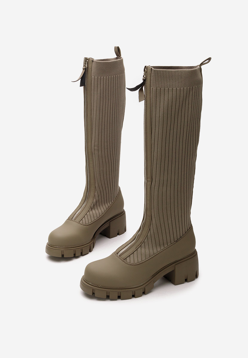 Bottes femme kaki Frontieria