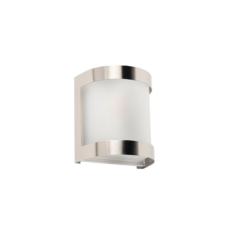 Moderne buitenwandlamp RVS IP44 - Mira