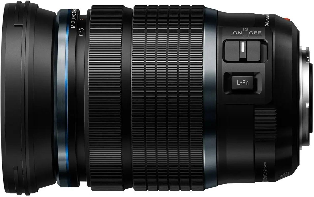 Zoomobjektiv m.Zuiko Pro 12-100 mm F/4.0 IS MFT<br>Professionelles Zoomobjektiv mit interner Bildstabilisierung