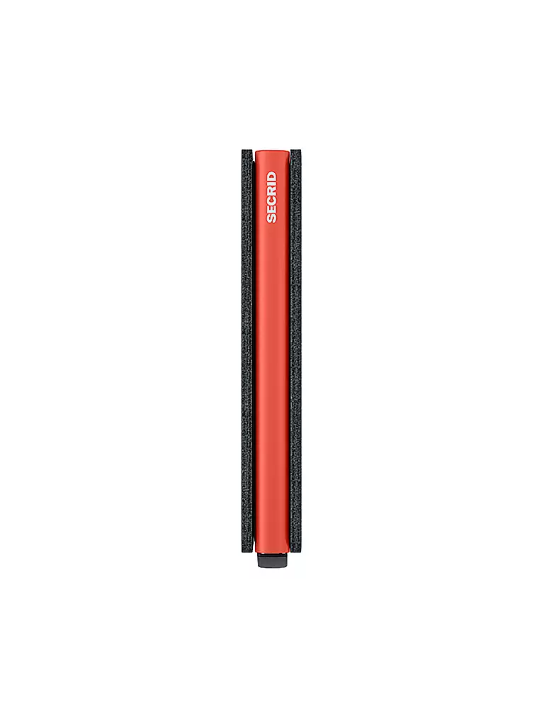 SECRID Geldbörse SLIMWALLET MATTE Nightblue & Orange dunkelblau