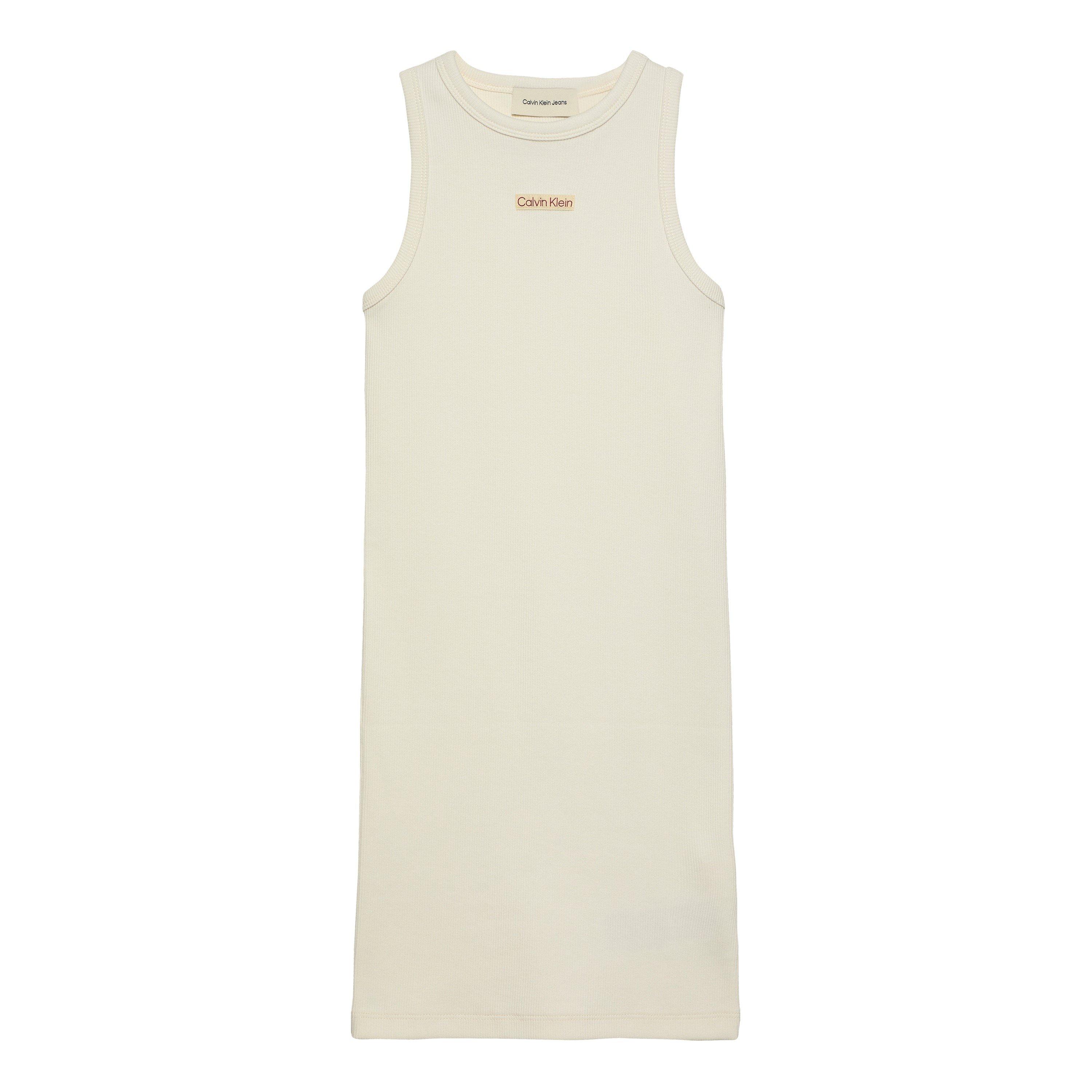 Calvin Klein Jeans RIB SLEEVELESS DRESS