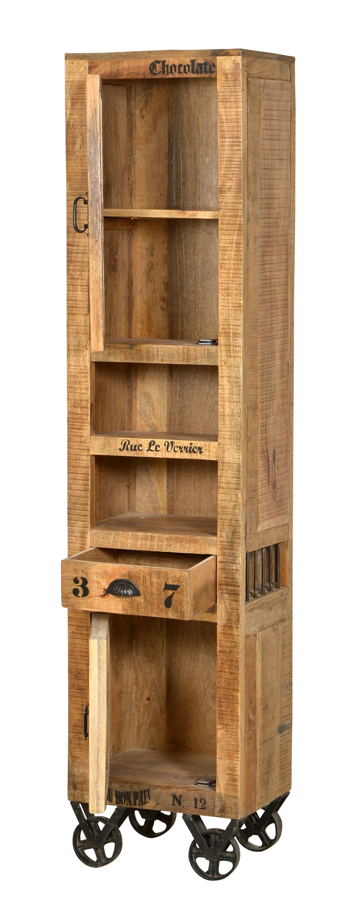 Badmöbel Set Rustic Bad Hochschrank Waschbeckenunterschrank Schrank Spiegel