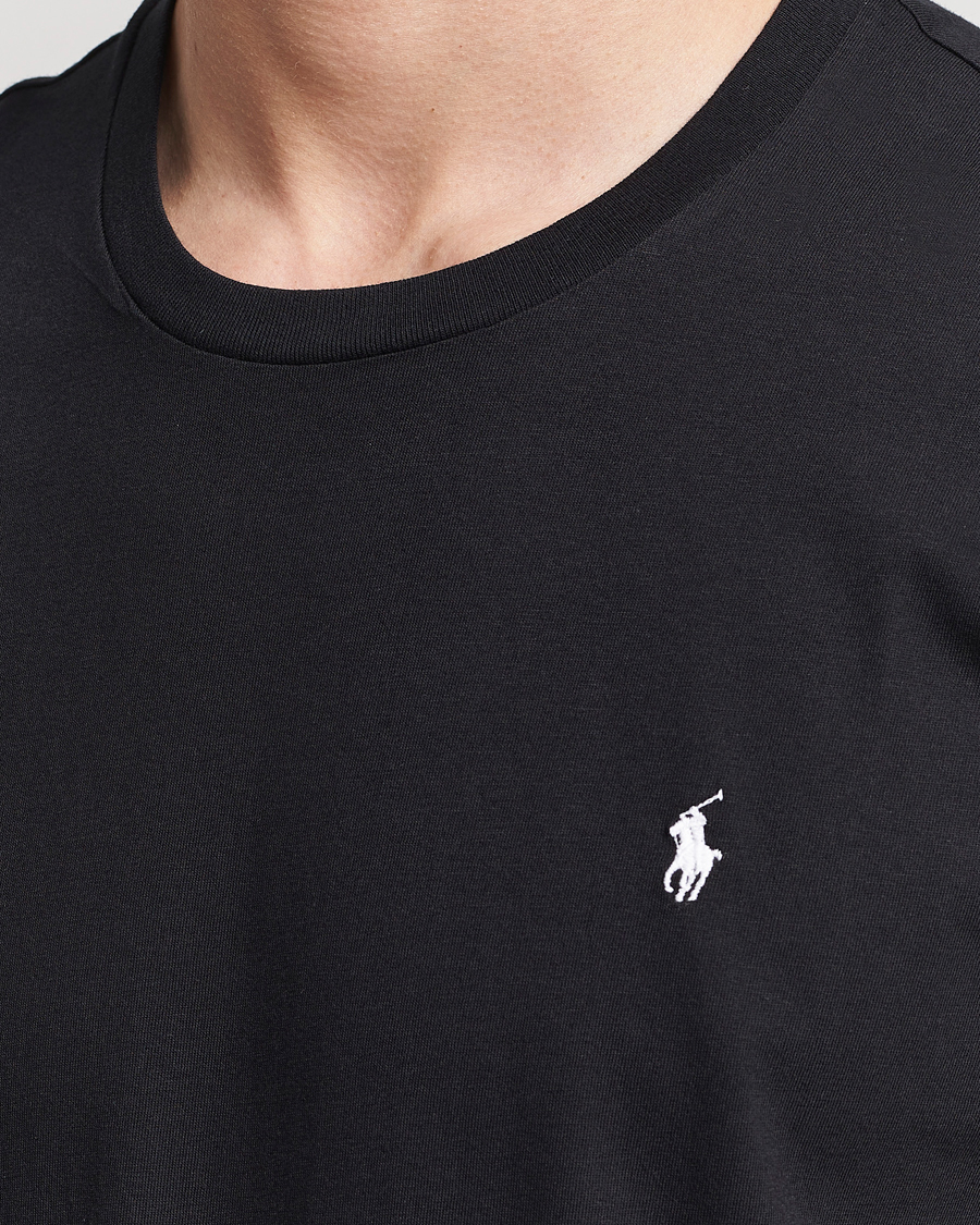 Polo Ralph Lauren Liquid Cotton Crew Neck T-Shirt Black