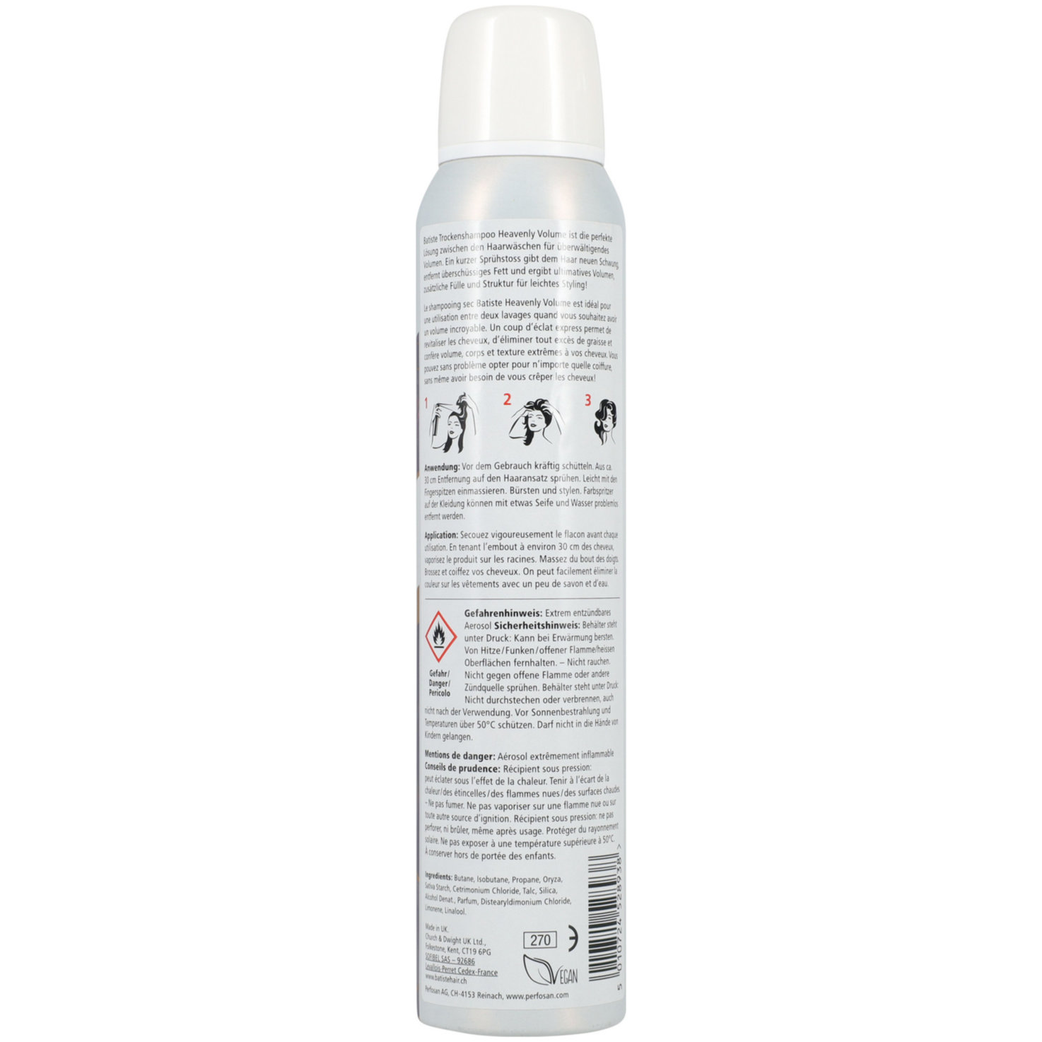 Batiste Heavenly Volume Trockenshampoo
