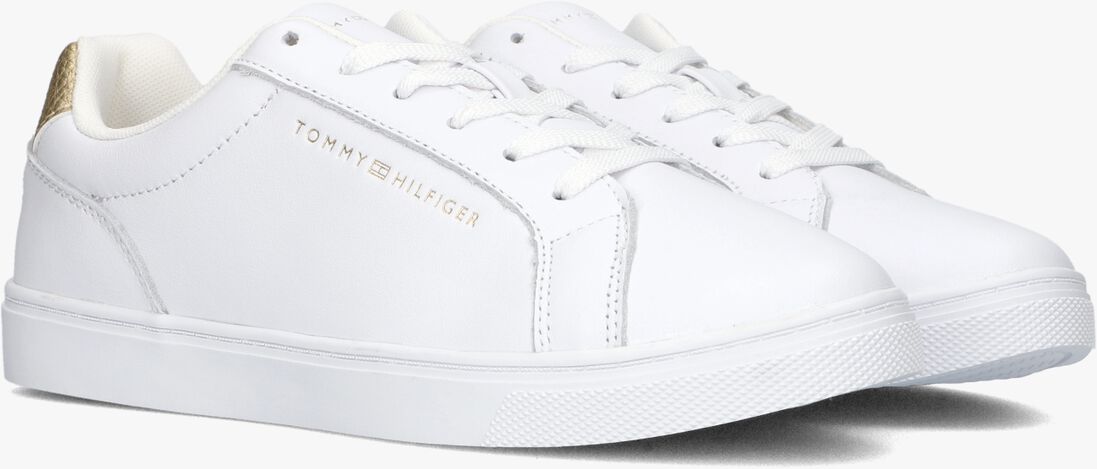 TOMMY HILFIGER witte tommy hilfiger lage sneakers essential cupsole