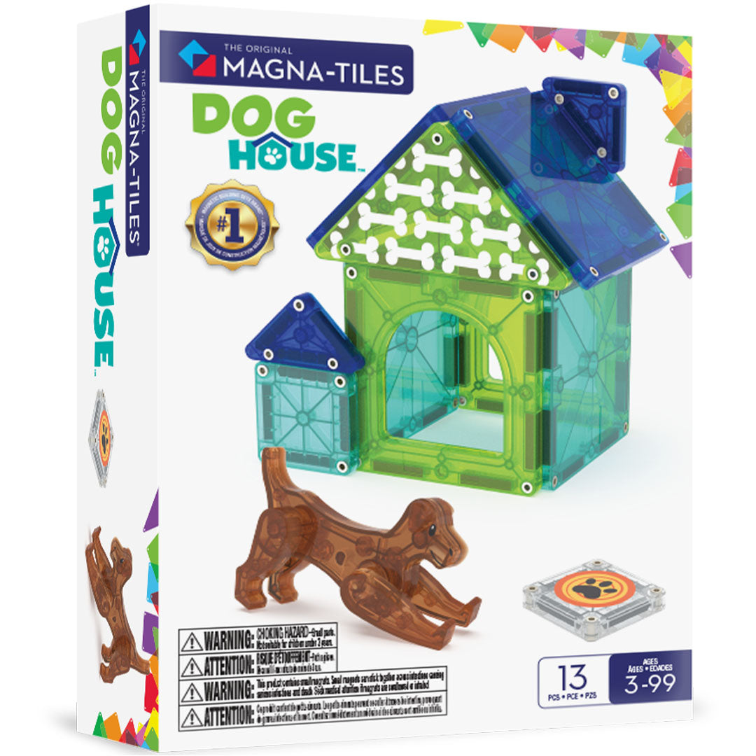 magna-tiles magnetische tegels dog house - 13st