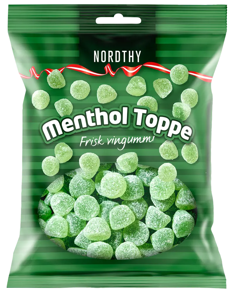 NORDTHY Menthol toppe 170 g