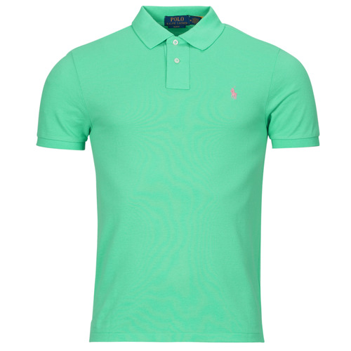 Polo Ralph Lauren - POLO AJUSTE SLIM FIT EN COTON BASIC MESH Verde / Sunset / Verde