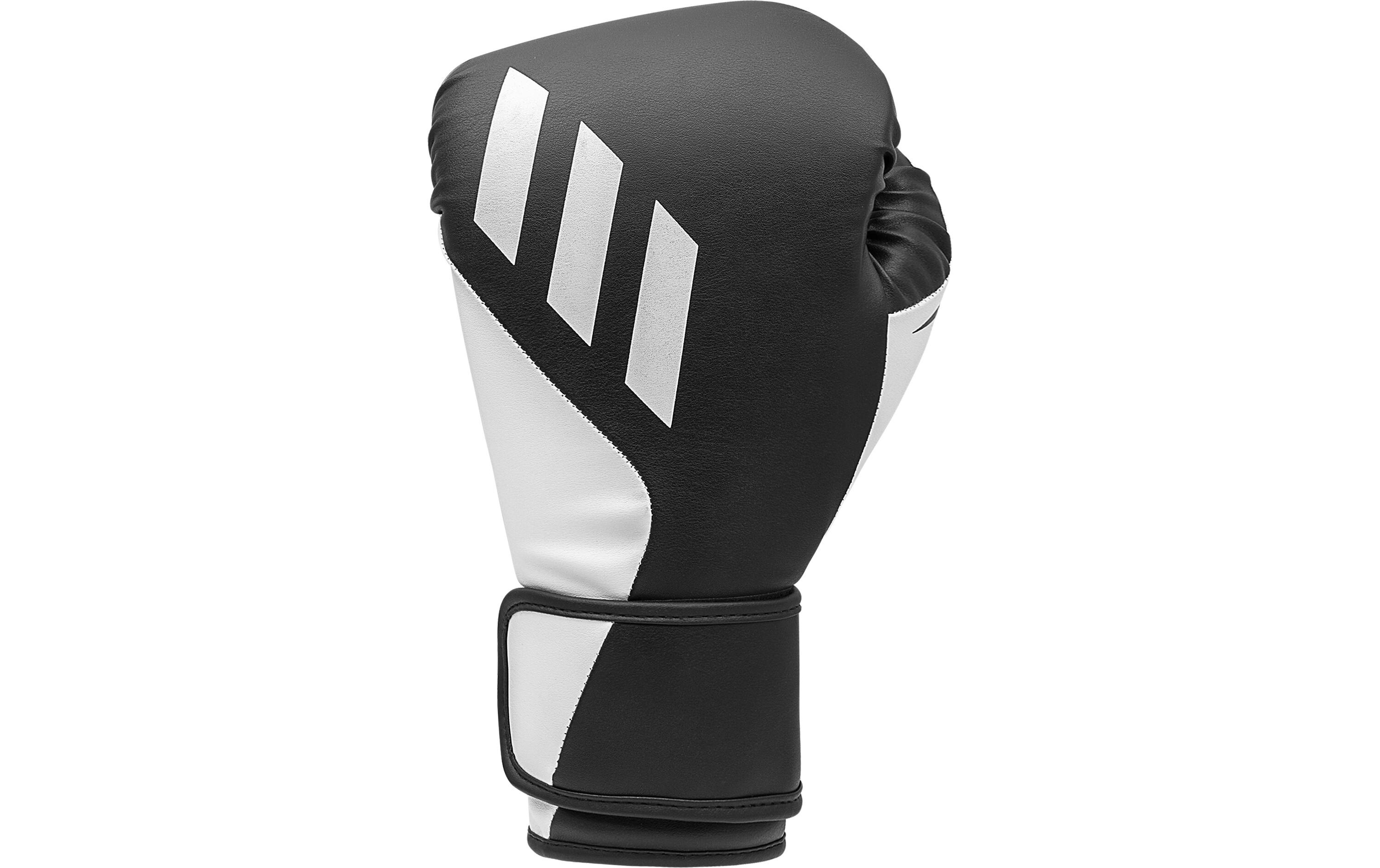 Speed Tilt 350V 14 oz Schwarz/Weiss<br>Boxhandschuhe