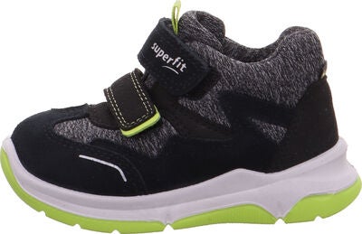 Superfit Cooper GTX Sneakers, Black/Light Green
