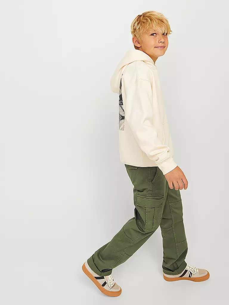 JACK & JONES Jungen Cargohose JPSTKANE JJHARLOW olive