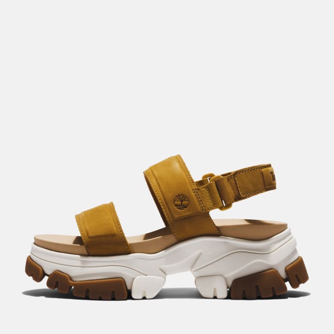 Sandalo a Doppia Fascia Adley Way da Donna in                giallo