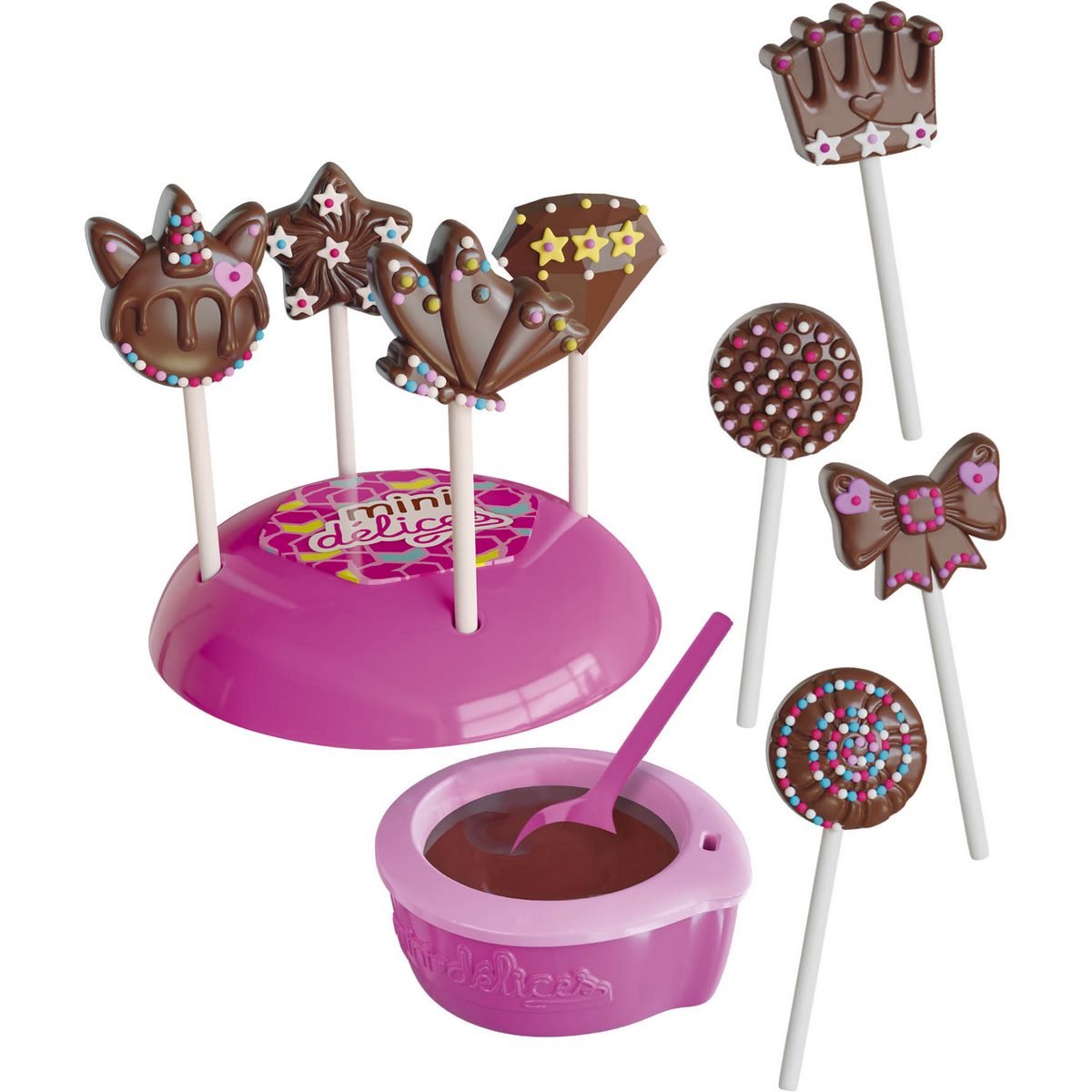 Mini délices choco sucettes