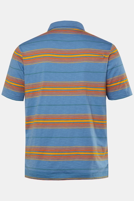 John F. Gee Poloshirt, Halbarm, Ringel, bis 8 XL
