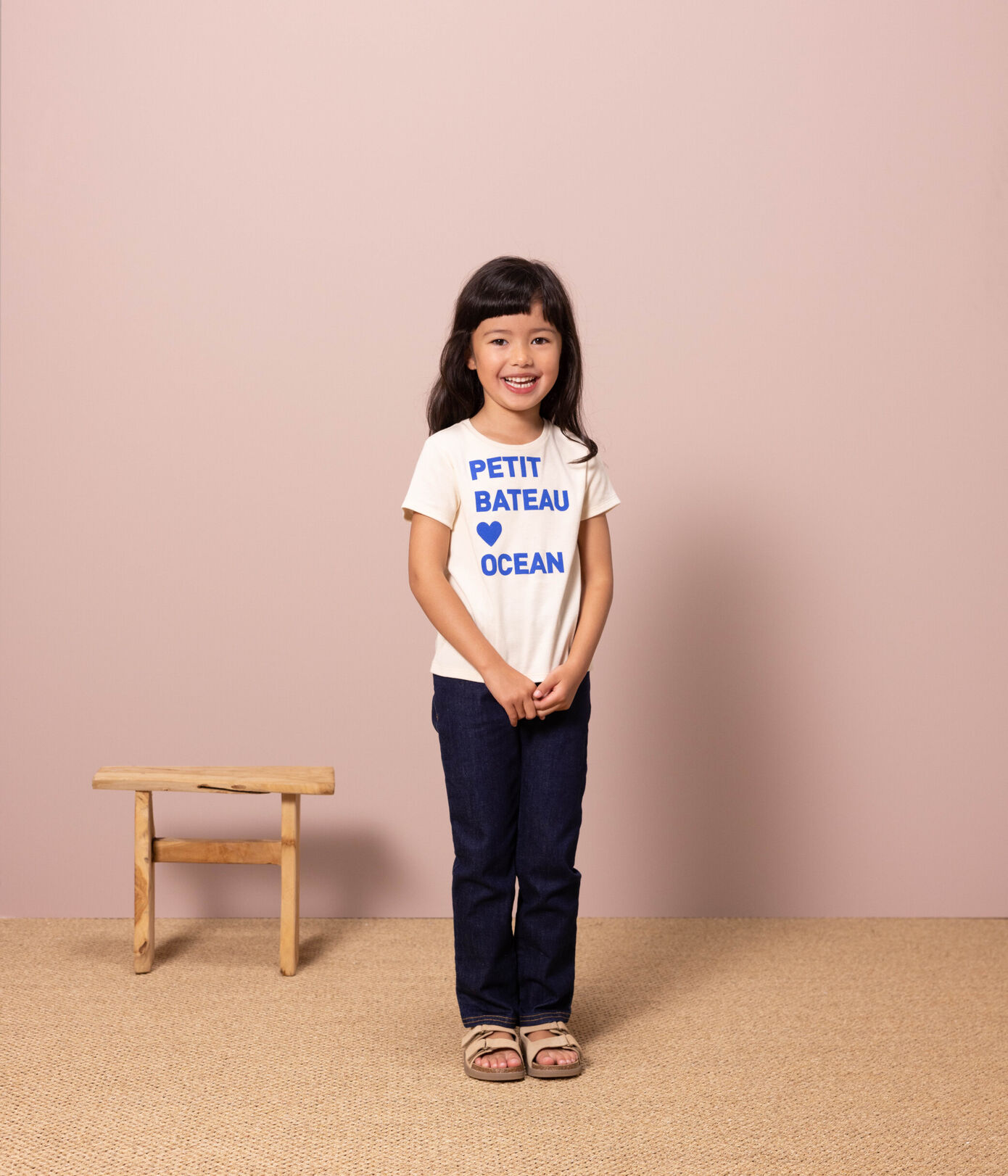 Tee-shirt imprimé manches courtes enfant fille