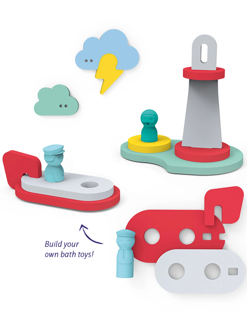 Badewannenspielzeug QUUTOPIA PUZZLE FRIENDS - TO THE RESCUE 13-teilig