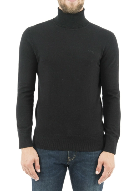 Pull hiver schott beal4 black