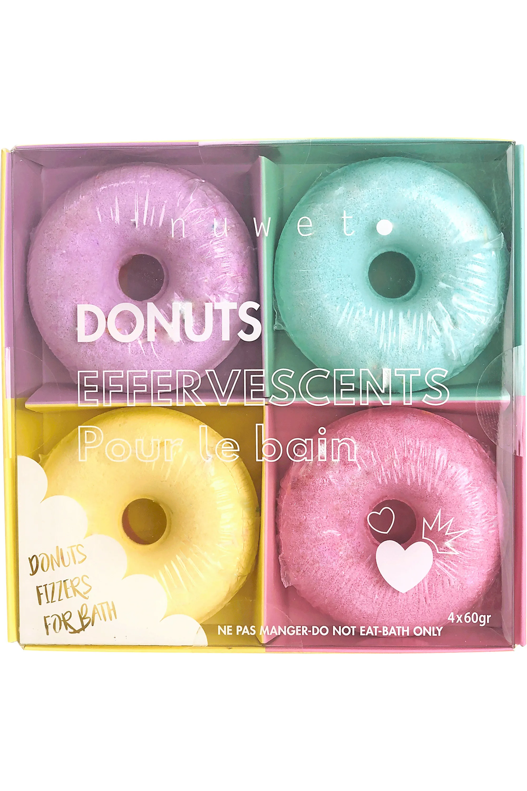 Inuwet (In Unicorn We Trust) Bombes de bains effervescentes-240 g