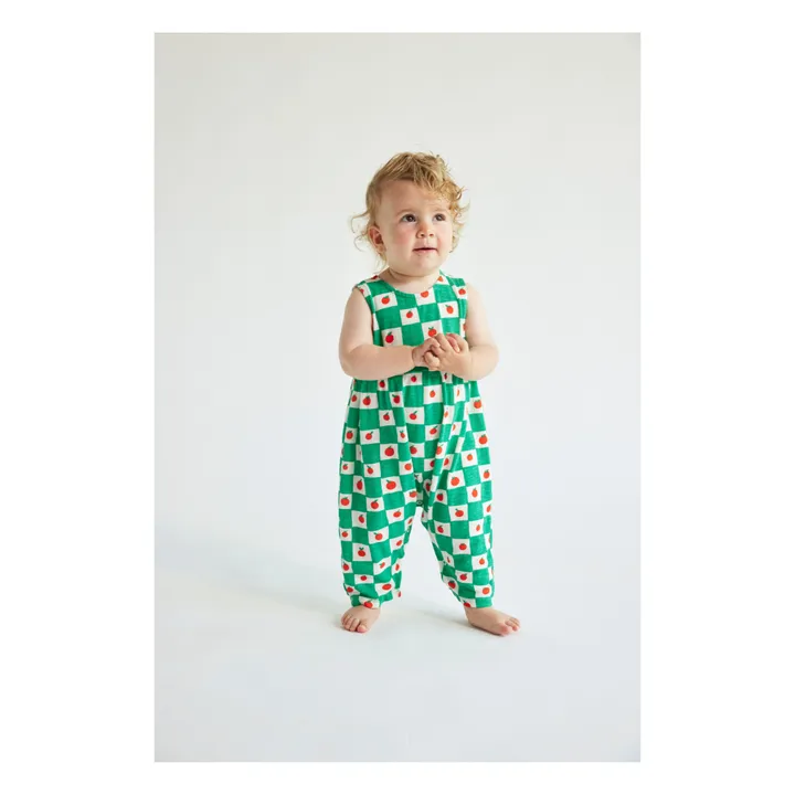 Bobo Choses Combinaison Coton Bio Tomates | Vert