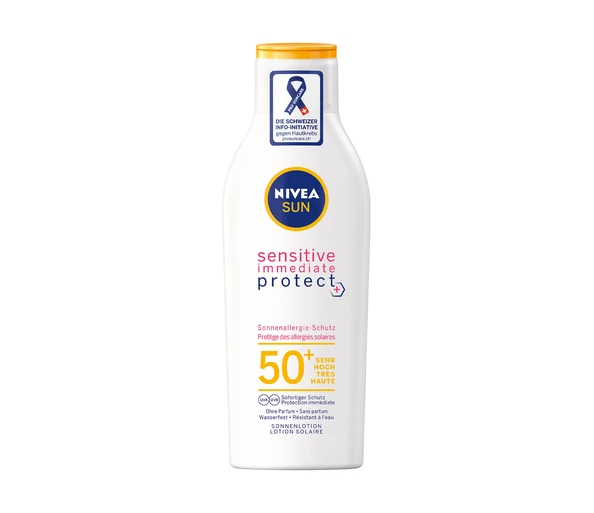 Nivea Sensitive Immediate Protect Sonnenlotion LSF 50