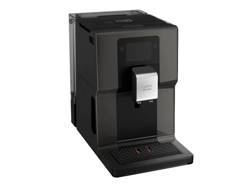 [OUTLET] - Krups Intuition Preference EA872B10 - Automatisk kaffemaskine med mælkeskummer - 15 bar - antracit