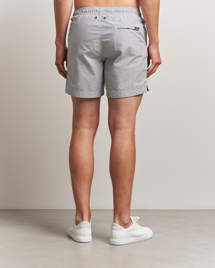 Sail Racing Tornado Striped Swimshorts Navy/White
