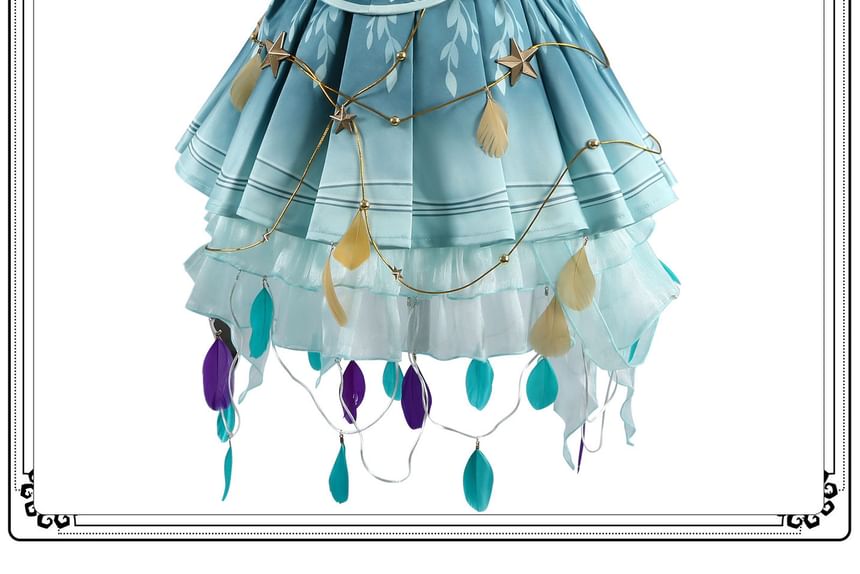 Bloomsoon - Identiteit V Margaretha Zelle Cosplay Kostuumset