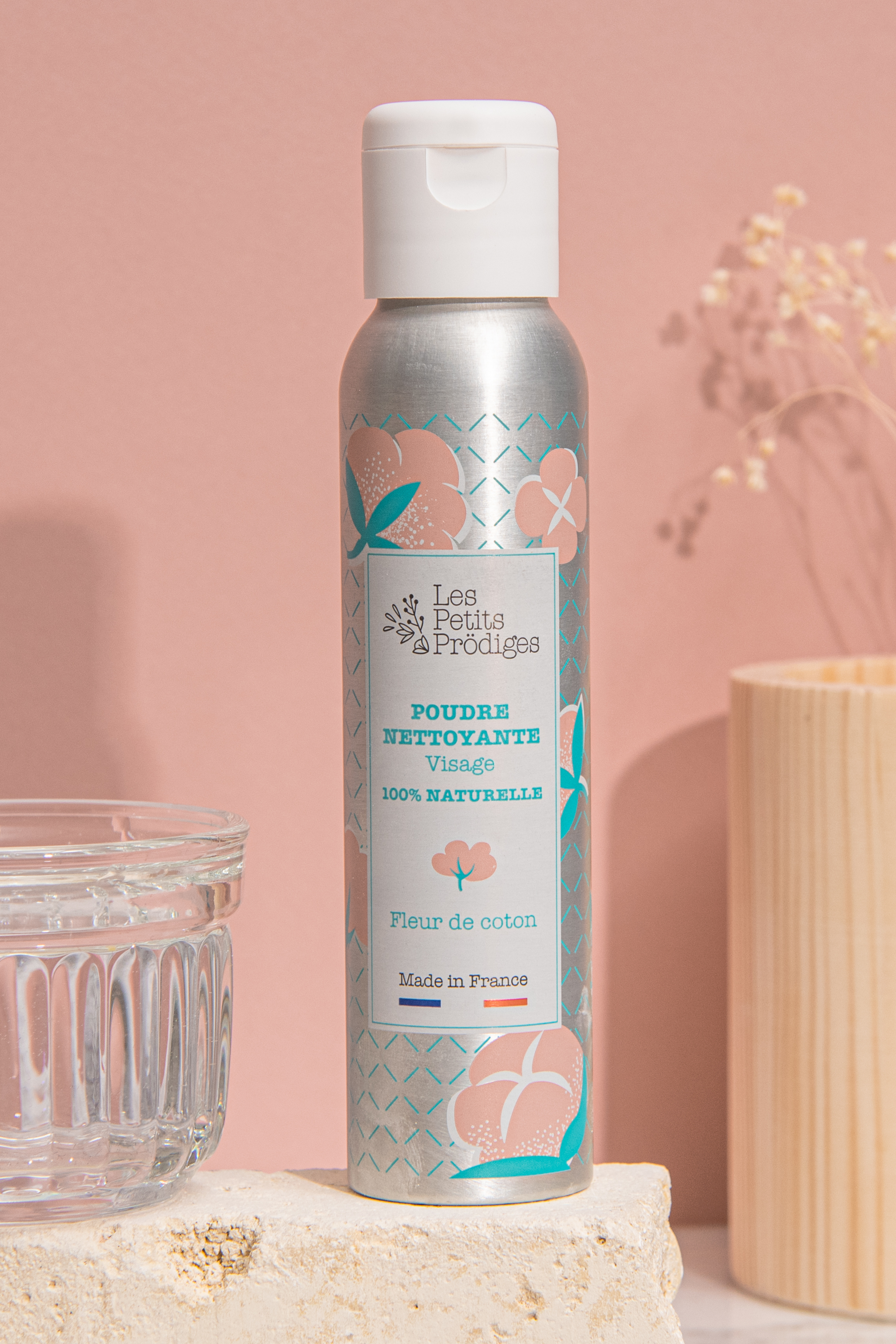 Les Petits Prödiges La poudre nettoyante visage Fleur de Coton-25 g