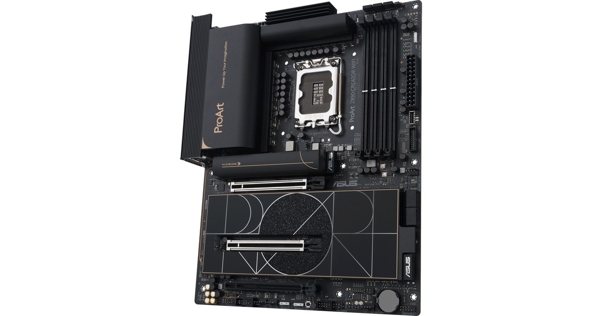 ASUSProArt Z890-CREATOR WIFI socket 1851 moederbord  (RAID, 2.5Gb-LAN, 10Gb-LAN, Wi-Fi 7, BT, Sound, ATX)