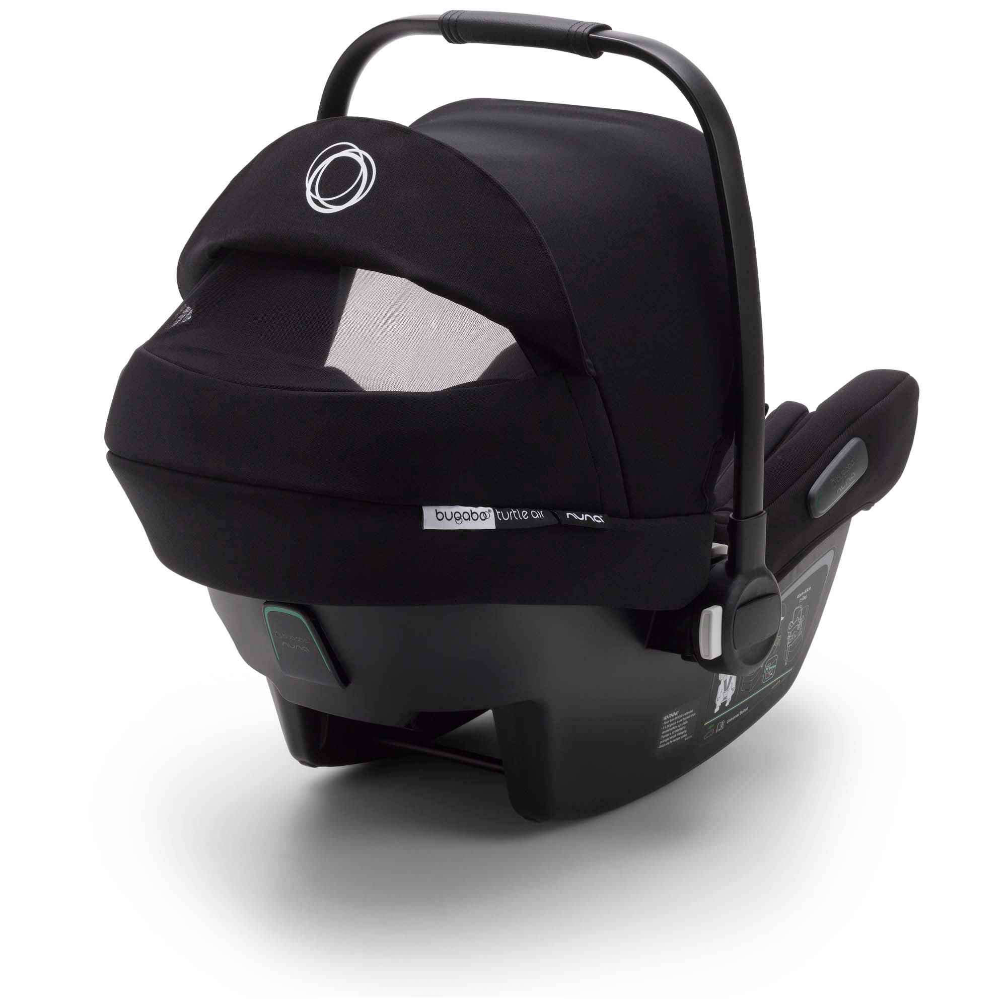 Bugaboo Turtle Air by Nuna zwart - isofix autostoelen - Prénatal